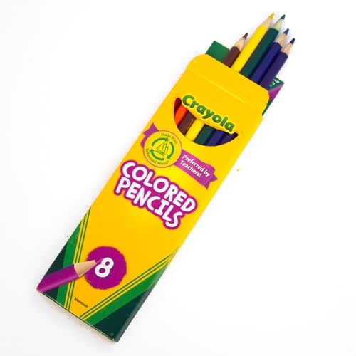 Crayola Colored Pencil 8 Color Set Crayola Colored Pencil 8 Color Set