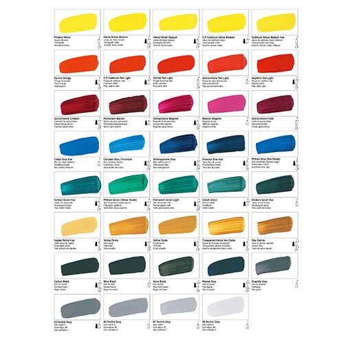 Golden Heavy Body Acrylic Paint Oz Golden Heavy Body Acrylic Paint Oz