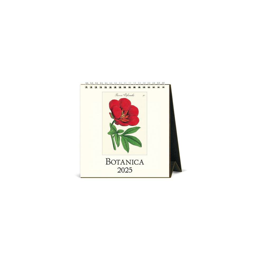 2025 Cavallini Desk Calendar Botanica