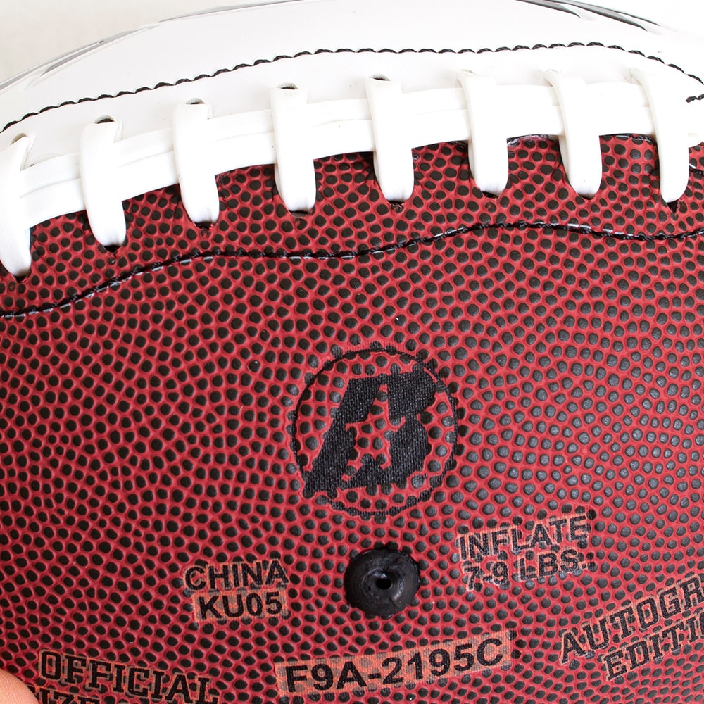 Autograph Panel Baden Full Size 23 Black O Wings Football