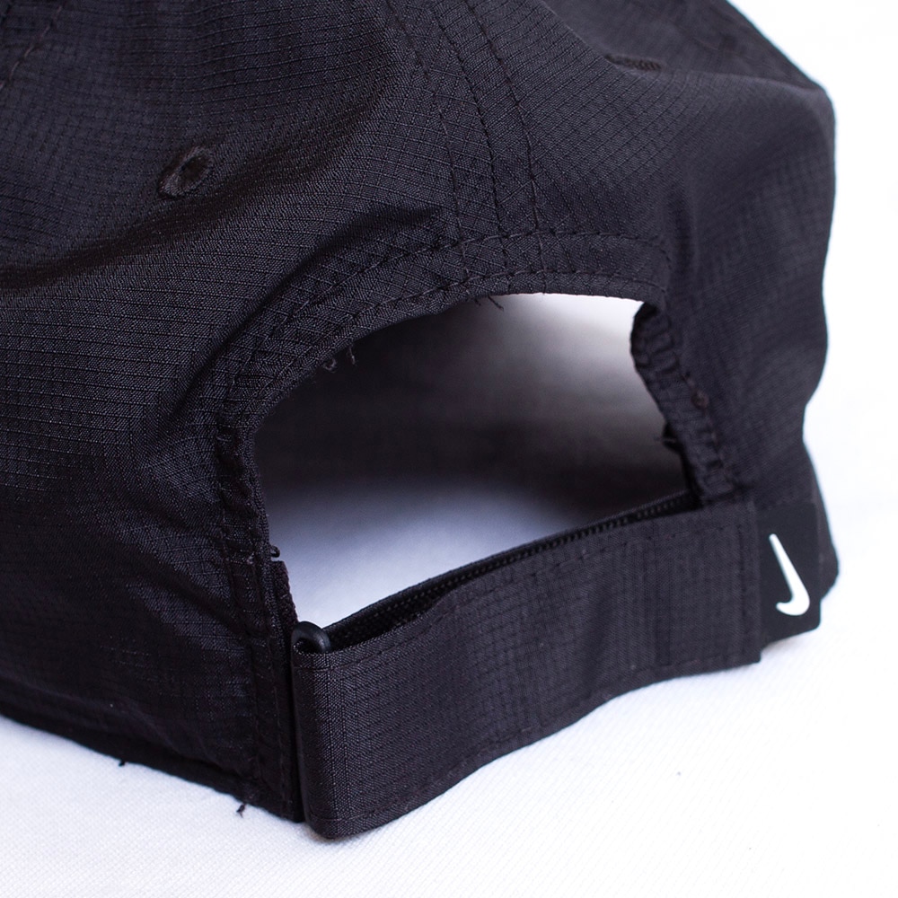 solid black nike hat