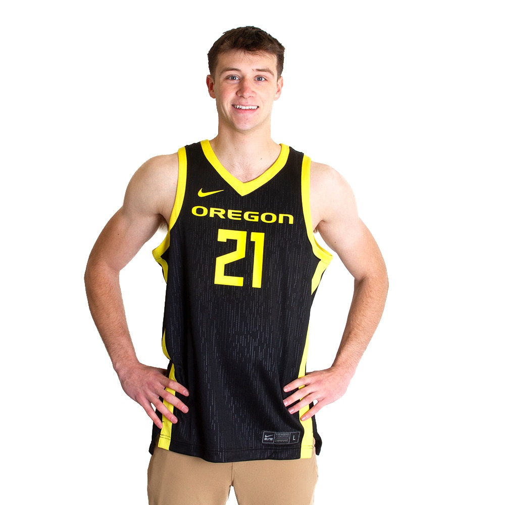 Oregon Ducks NCAA Nike Vintage Oregon Basketball Jersey