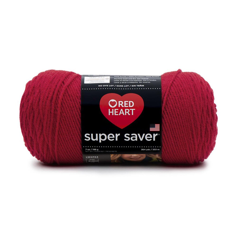 Coats - Fil Red Heart Super Saver Yarn-charcoal - Multicolore