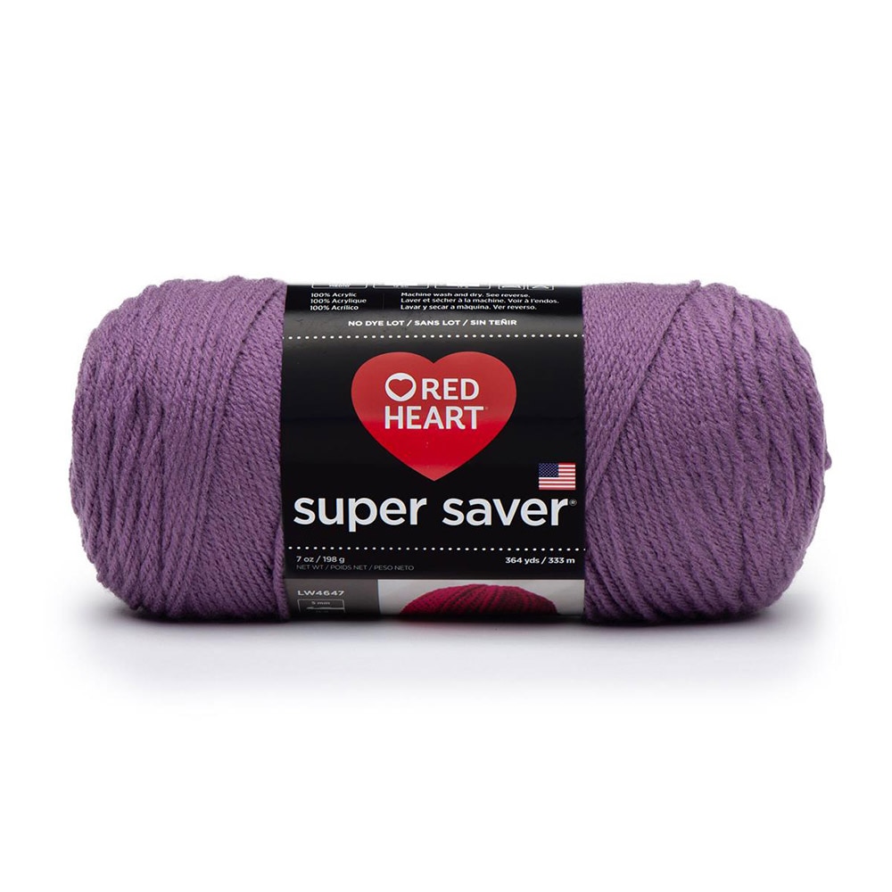 Matassa Di Filato Red Heart Super Saver - Colore Timo (Multicolore) - 100% Acrilico Per Uncinetto E Maglia