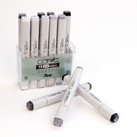 Cool Grey Copic Marker Set 12 Count
