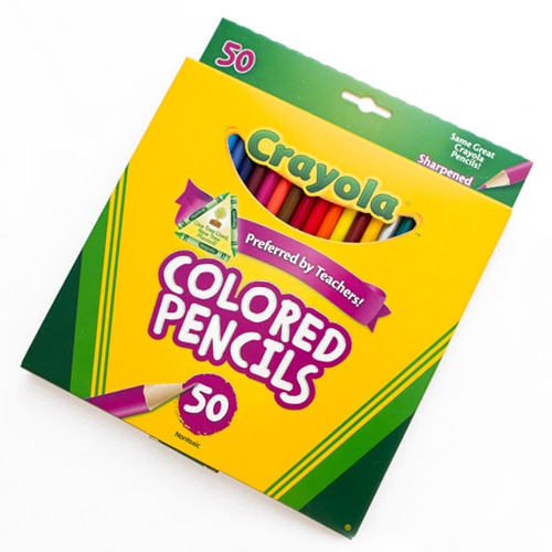 Colored Pencils, 50ct Coloring Set, Crayola.com