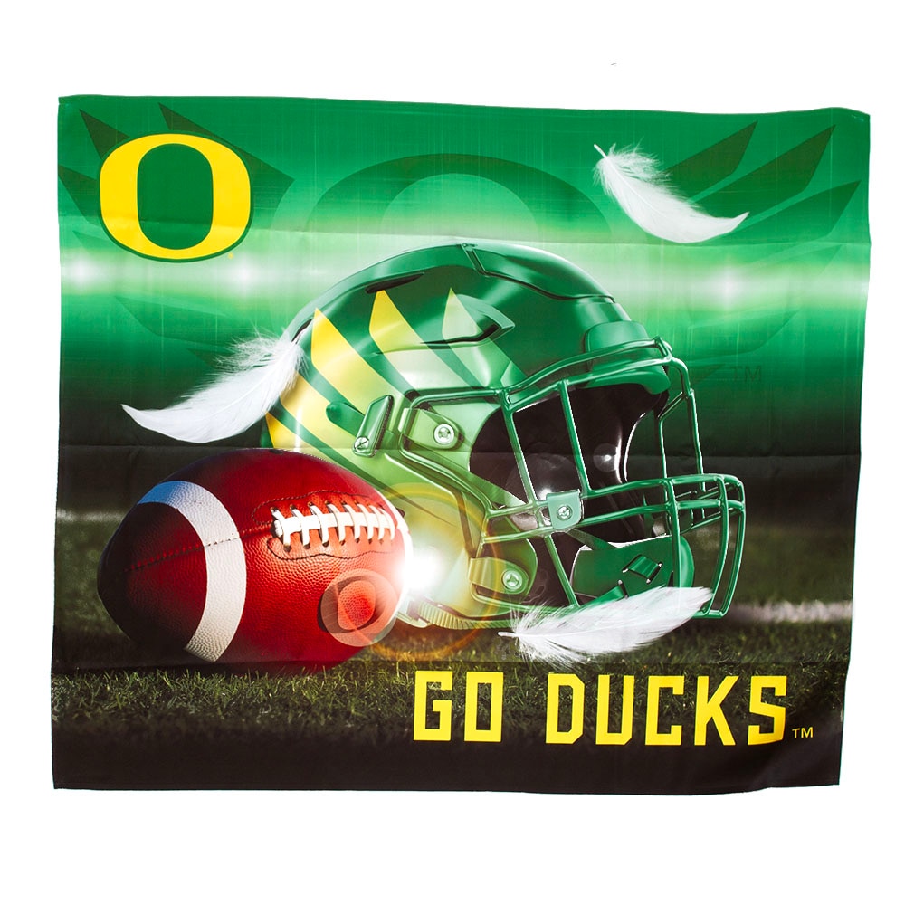 duck helmet football Oregon Ducks Riddell SpeedFlex Chrome US Flag helmet decal for the back of your helmet Riddell NCAA Oregon Ducks Helmet
