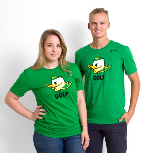 Team Golf Oregon Ducks Fighting Duck Gift Set (Towel, Balls, Tees)