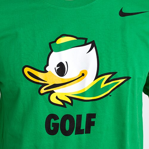 Kelly Green Nike Fighting Duck Golf T-Shirt