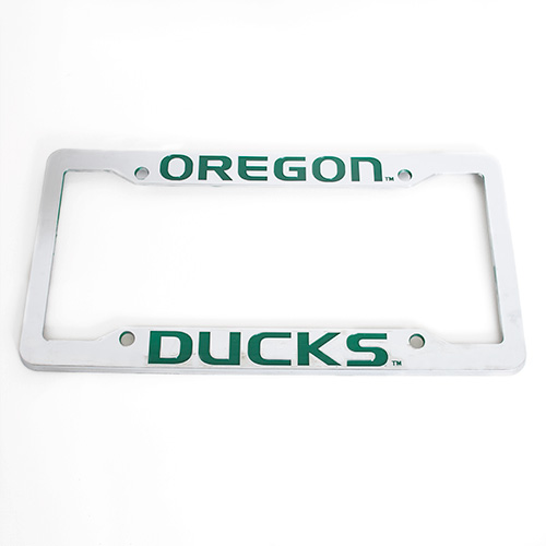 Vibrant Colors New Oregon Ducks Metal License Plate Frames