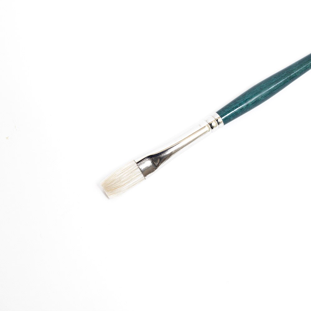 Princeton Select Off-White Synthetic Brush - Fan, Mini Handle, Size 20/0 BLICK A