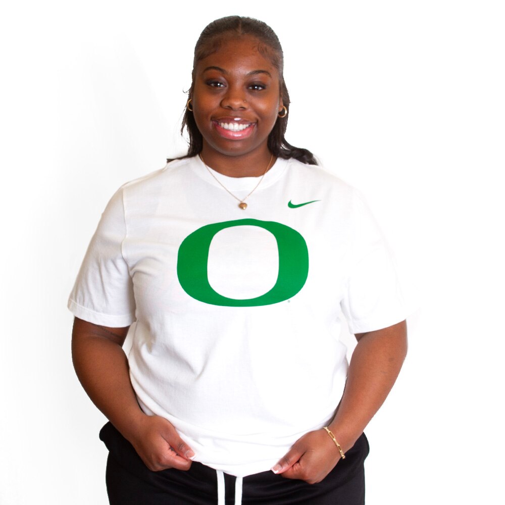 green and white nike t shirt