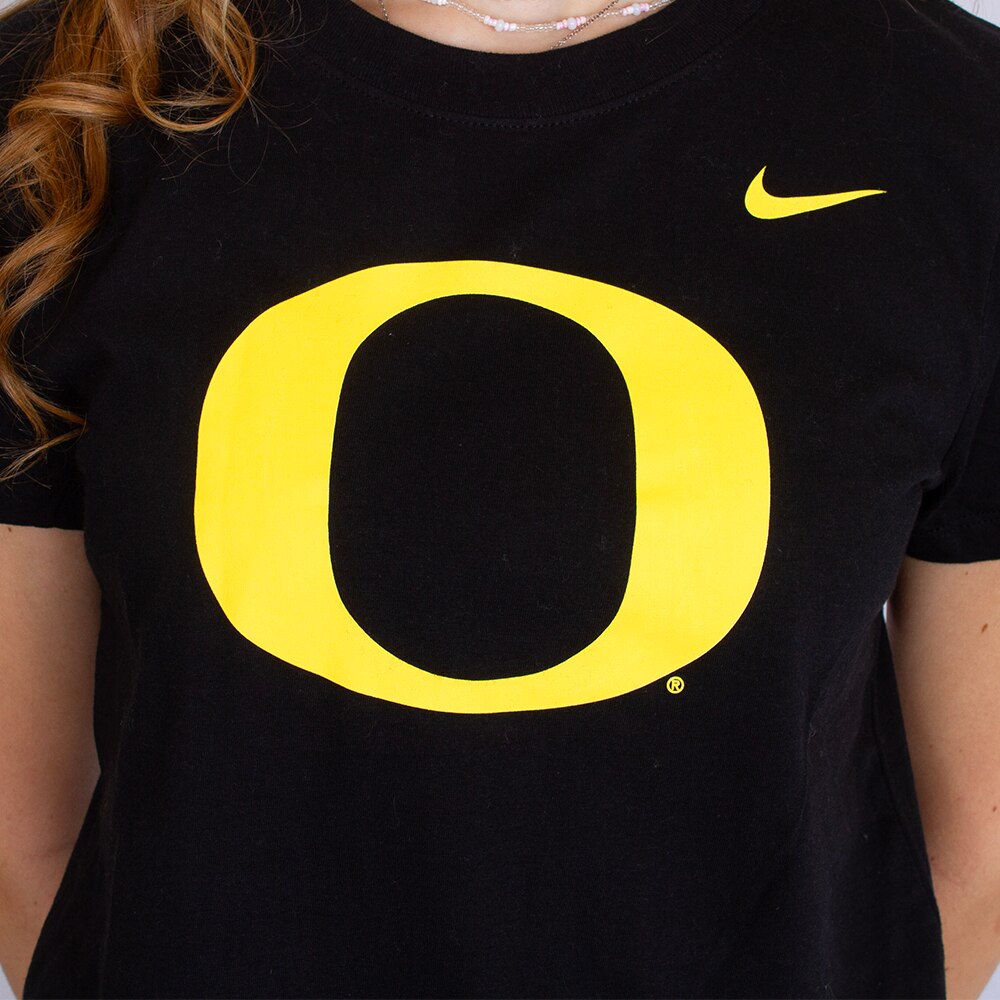 yellow and black nike shirt women's