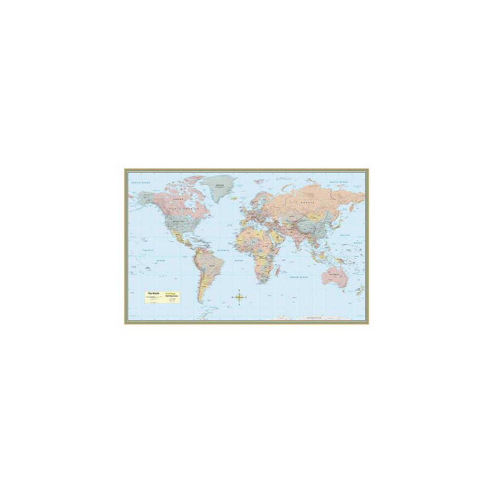 World Map Paper Poster