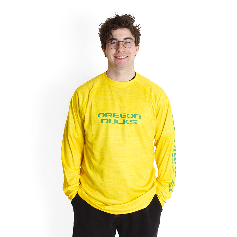 Women's Green Oregon Ducks Spirit Jersey Oversized T-Shirt Size: Medium