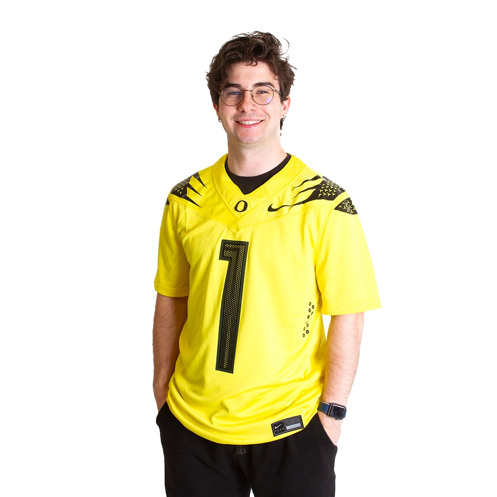 oregon eggshell jersey